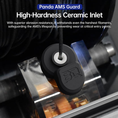 BIQU Panda AMS Guard Set (4-Pack)– Ceramic Inlet Upgrade for Bambu Lab AMS, Wear-Resistant Protection for Multicolor Printing