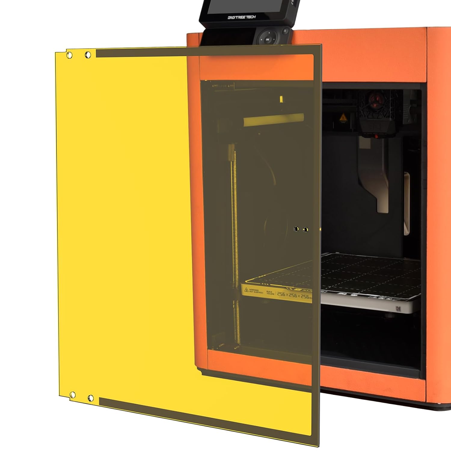 BIQU Panda Door PC Upgrade Panel for Bambu Lab P1/X1 Printers