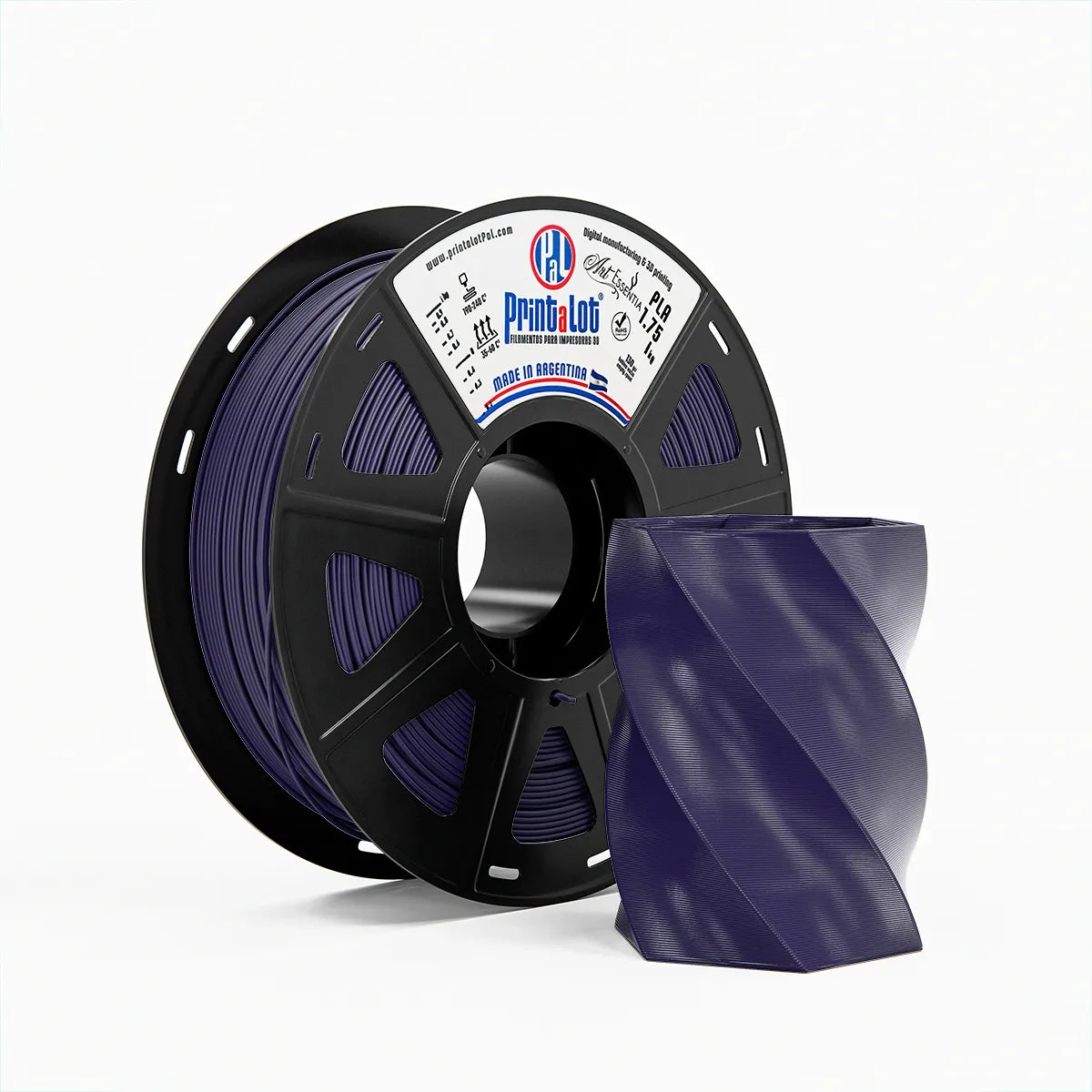PrintaLot PLA FLEX ART Essentia Blackberry Scented Filament for 3D Printing