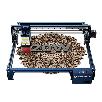 SCULPFUN S30 Pro Max 20W laser engraver and cutter