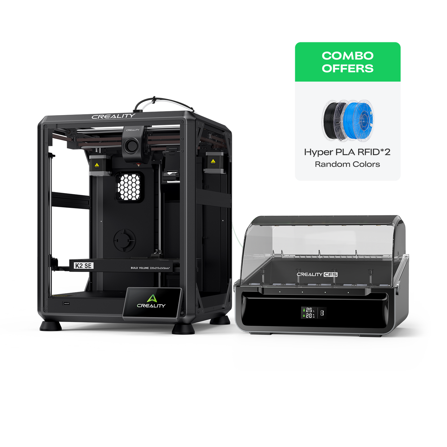 Creality K2 SE Combo 3D Printer | 16-Color Ready & High Speed