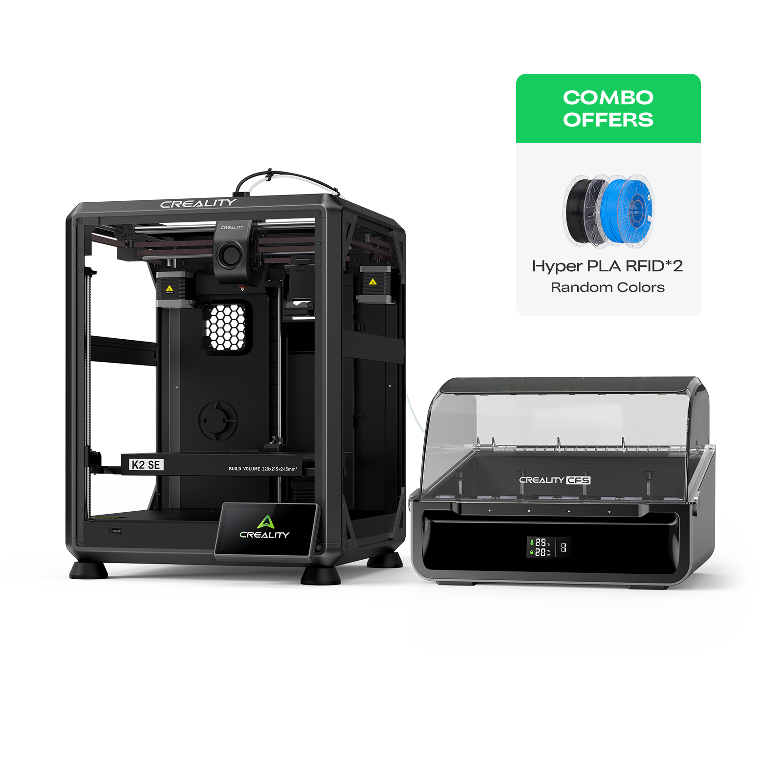 Creality K2 SE Combo 3D Printer | 16-Color Ready & High Speed