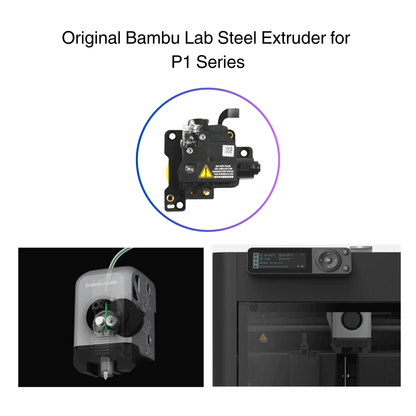 Bambu Lab P1 Series Stainless Steel Extruder Unit