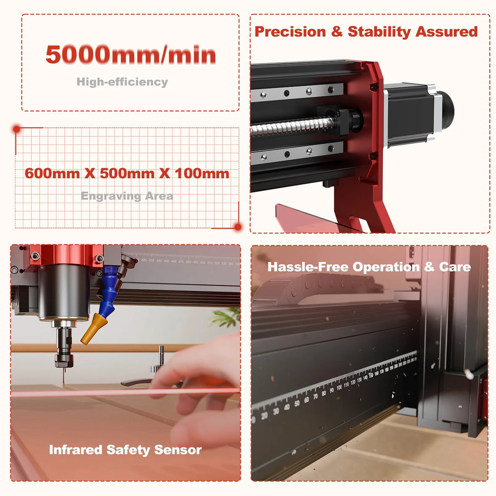 TwoTrees TTC6050 CNC Router Machine