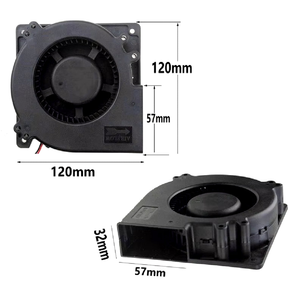 12032 Turbo Fan 24V - Heavy-Duty Cooling Solution – MakerParts 3D