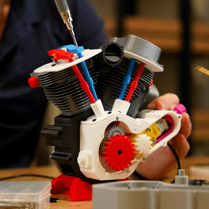 Bambu Lab Engine Model DIY Kit 005 – MakerParts 3D