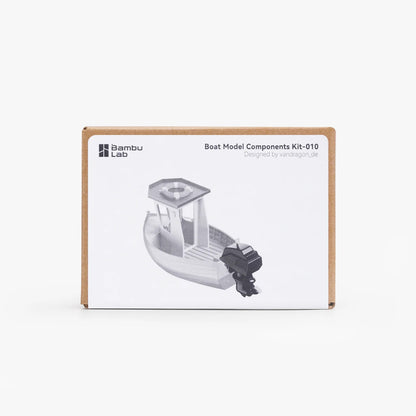 Bambu Lab Boat Model Components DIY Kit - Build Your Own 3D Printed Boat - MakerParts 3D