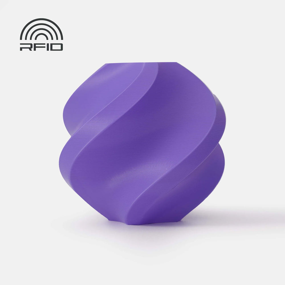 Bambu Lab Filament PLA Basic (With Reusable Spool) - Purple - MakerParts 3D