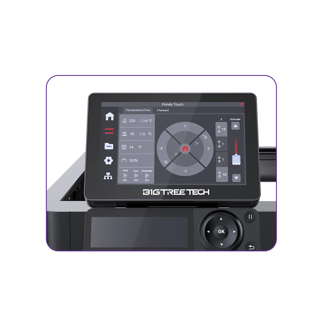 BTT Panda Touch 5-inch Touchscreen Display for Bambu Labs P1 X1 A1 P1P BTT Panda Touch 5-inch Touchscreen Display for Bambu Labs P1 X1 A1 P1P