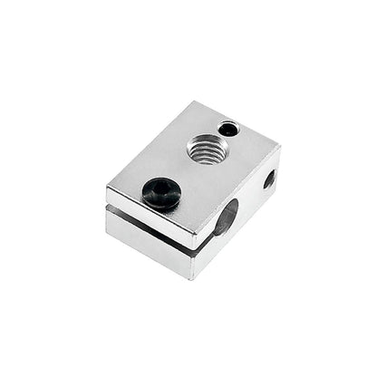 V6 Upgraded 6063 Aluminum PT100 Heating Block - MakerParts 3D
