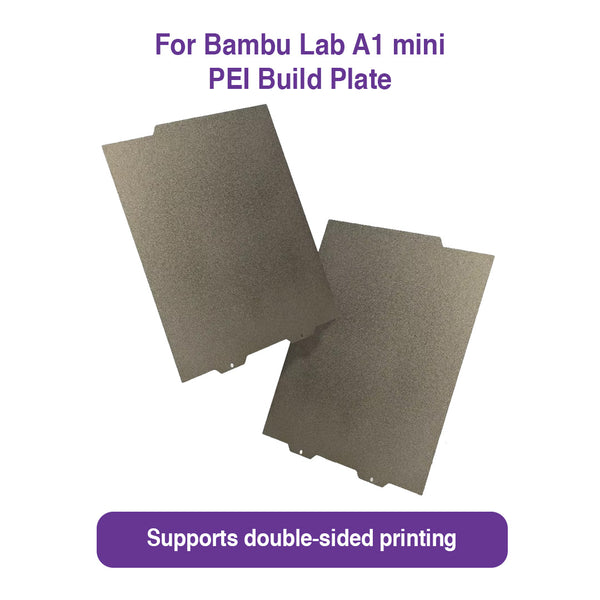 Build Plate PEI 184x184mm Double Side for Bambu Lab A1 Mini