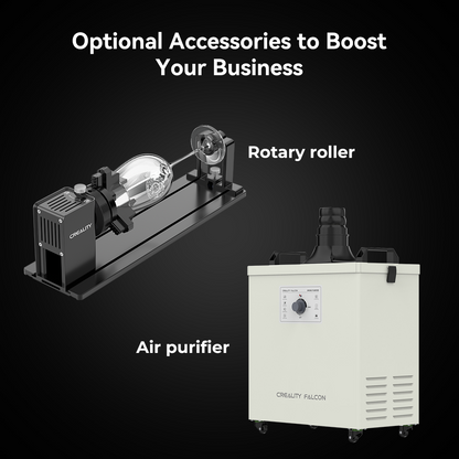 Creality Falcon2 Pro 60W Pro-Safe Laser Engraver & Cutter