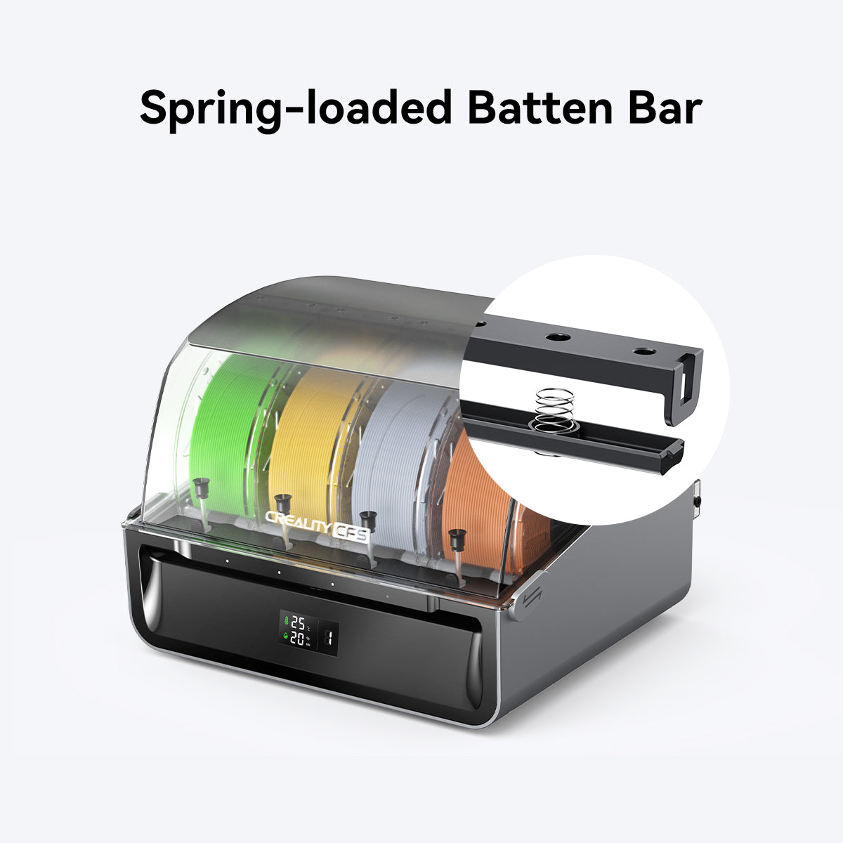 Creality Filament System (CFS) for K2 Plus and Hi – Unlock 16-Color Automated Printing