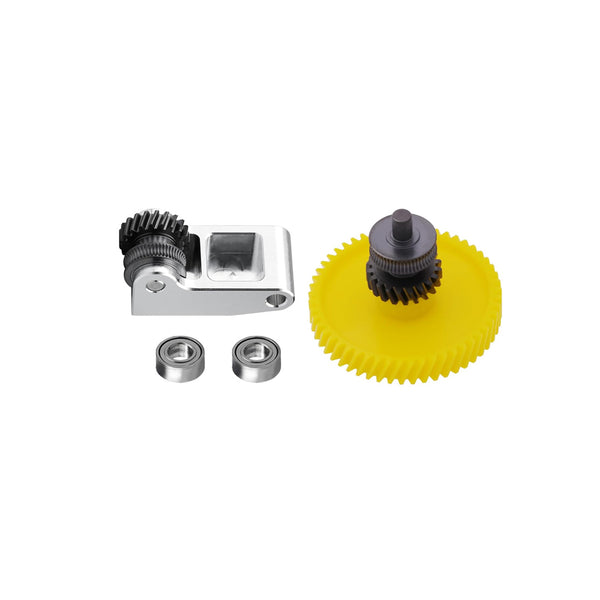 Hardened Steel Extruder Gear Assembly For Bambu Lab X1/P1 Series (Helical)