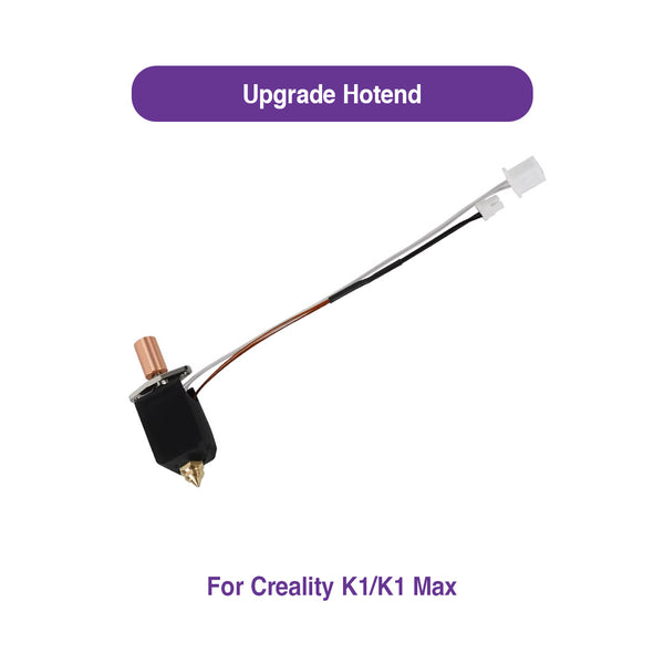 Upgrade Hotend for Creality K1/K1 Max – 24V 60W Heating Kit | Quick Print Heat Combo Accessory