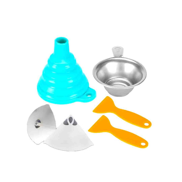 Photocuring funnel filter kit