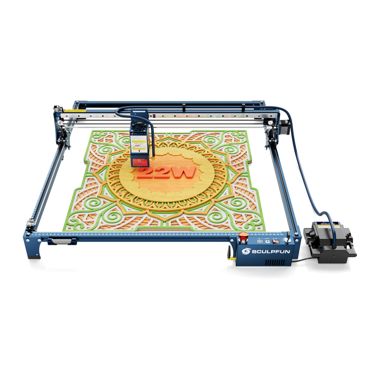 SCULPFUN S30 Ultra 22W engraving