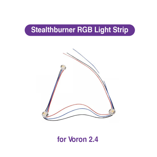 Voron Stealthburner RGB Light Strip - Multi-Color LED Lighting for 3D Printers