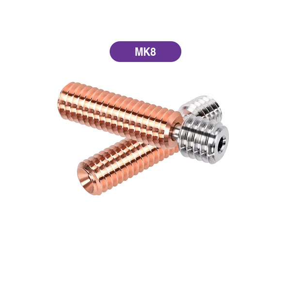 MK8 Official Bi-Metal Titanium + Copper Heat Break M6x26mm (TC4 + Chrome Zirconium Copper)