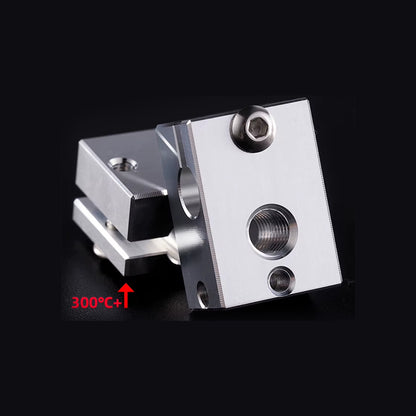 V6 Upgraded 6063 Aluminum PT100 Heating Block - MakerParts 3D