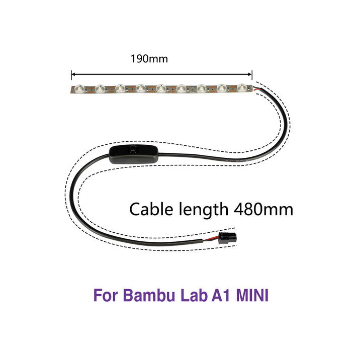 Bambu Lab A1 / A1 MINI LED LIGHT STRIP