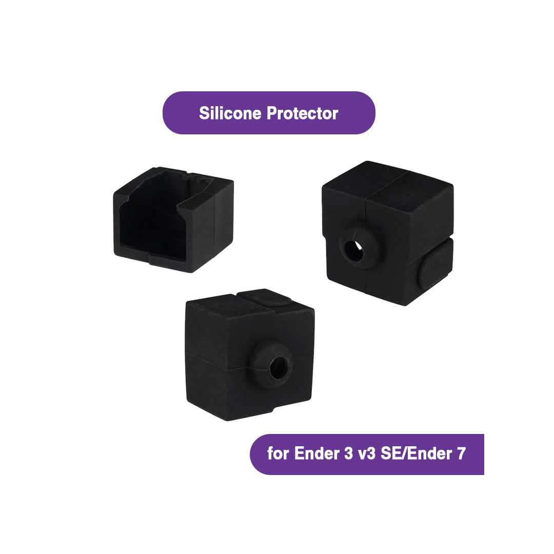 Silicone Protector for Heating Block for Ender 3 v3 SE / Ender 7 - MakerParts 3D