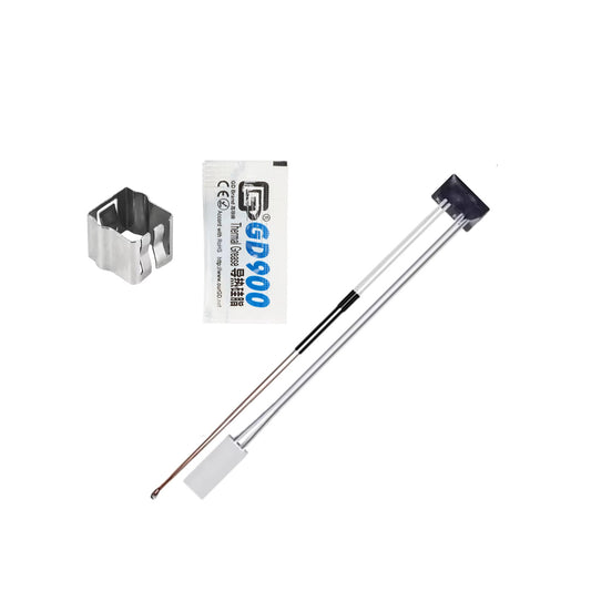 24V 65W Ceramic Heater & Thermistor for Bambu Lab P1P/P1S with Metal Clips - MakerParts 3D