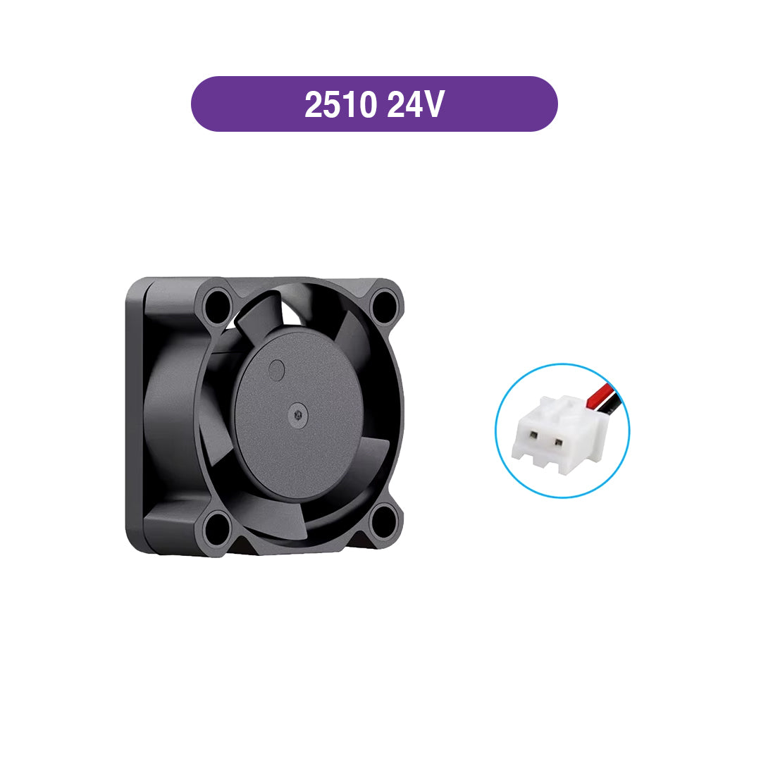 2510 Fan 24V (20cm Cable) - MakerParts 3D