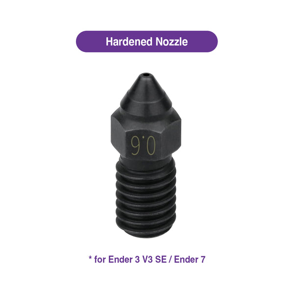 Hardened Nozzle for Ender 3 V3 SE / Ender 7 (0.2 to 1.0mm)