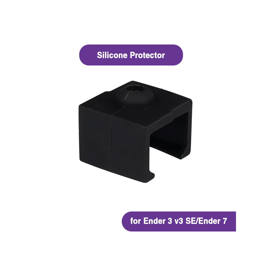 Silicone Protector for Heating Block for Ender 3 v3 SE / Ender 7 - MakerParts 3D