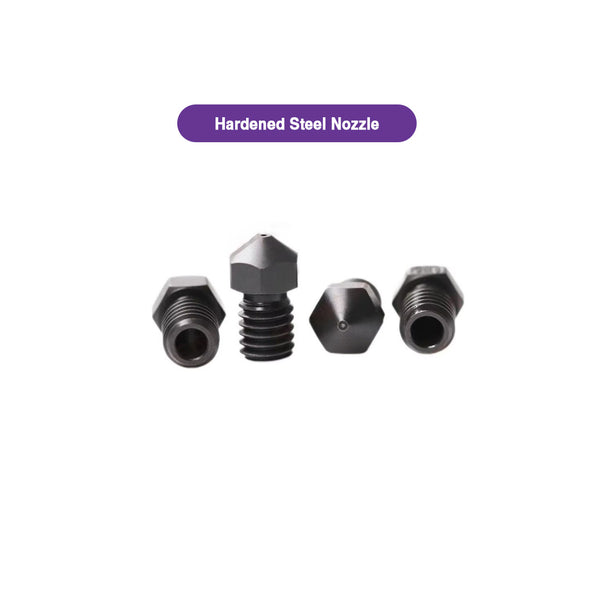 Hardened Steel Nozzle for 2.85/3.0mm filament High Temperature