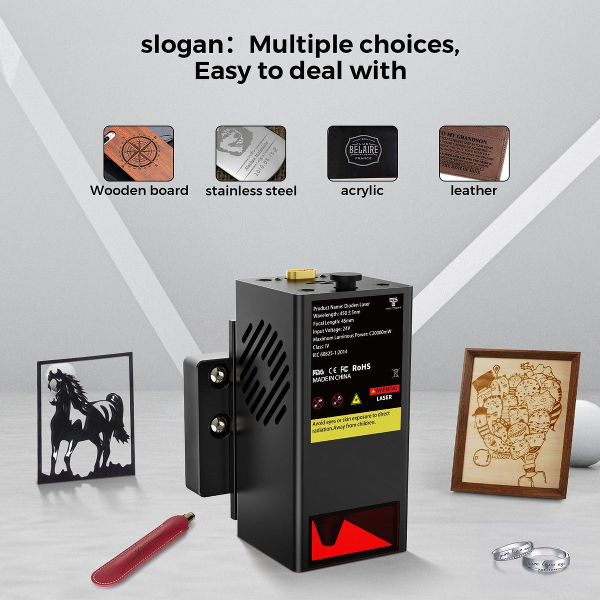 TwoTrees TC20 20W Laser Module