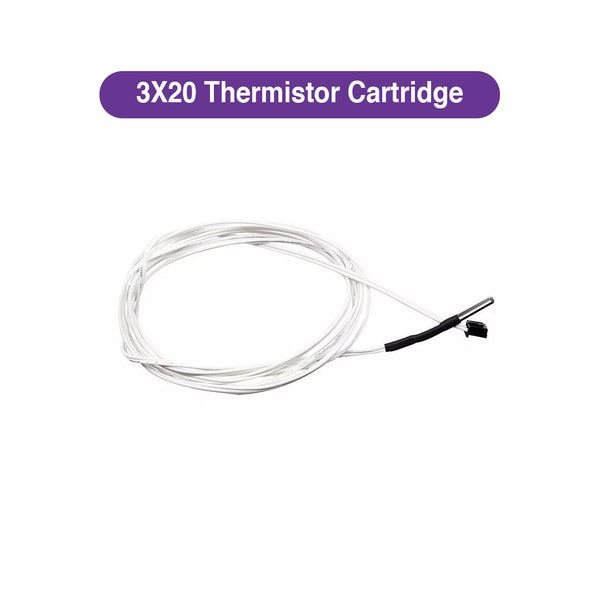 Thermistor Cartridge 3x20mm and XH2.54 Terminal (1m Cable)