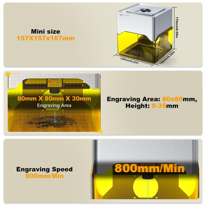 TwoTrees TS1 Mini Laser Engraver