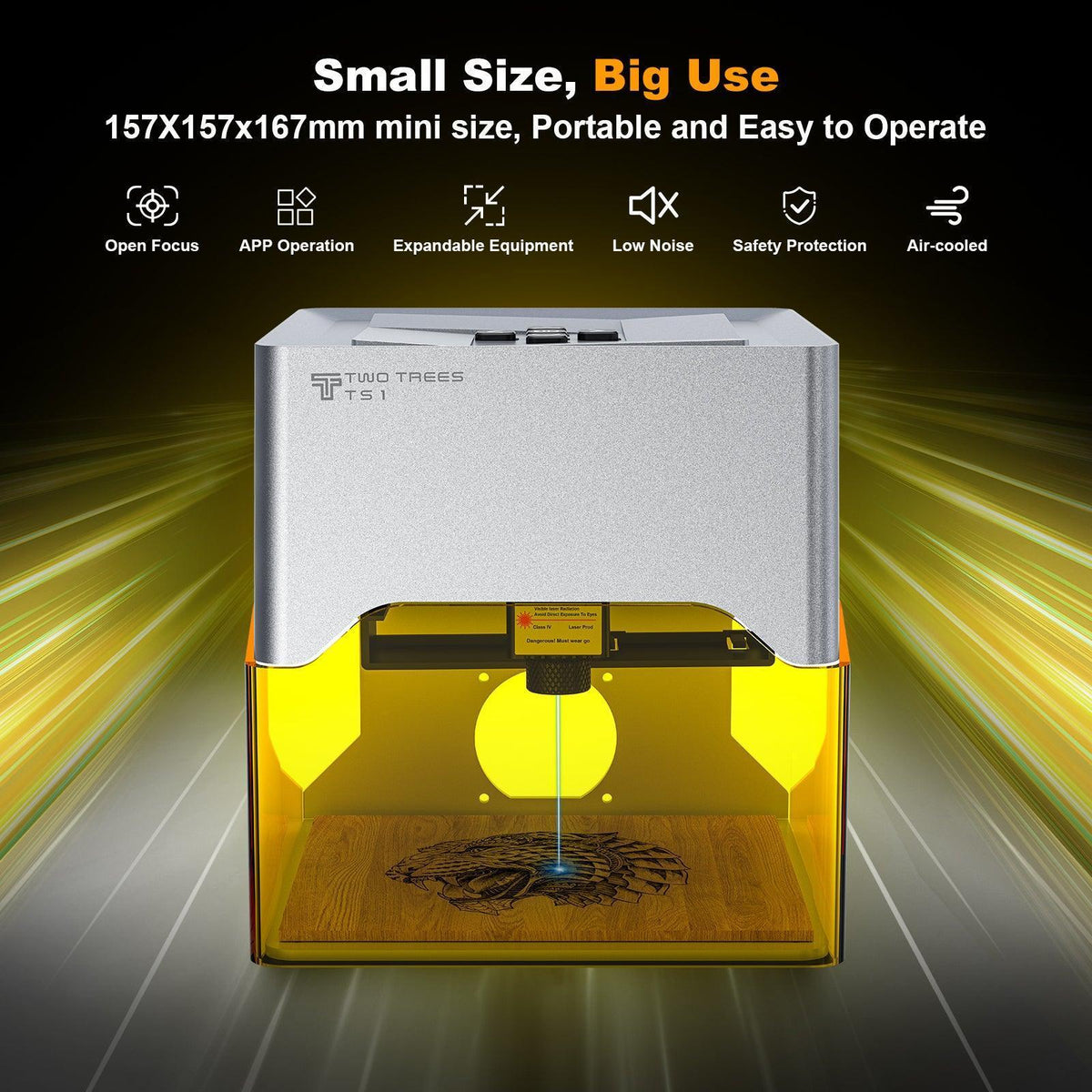 TwoTrees TS1 Mini Laser Engraver