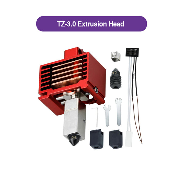 TZ-3.0 Extrusion Head for Bambu Lab P1 Series 3D Printers (Standard Fit for P1P / P1S Models)