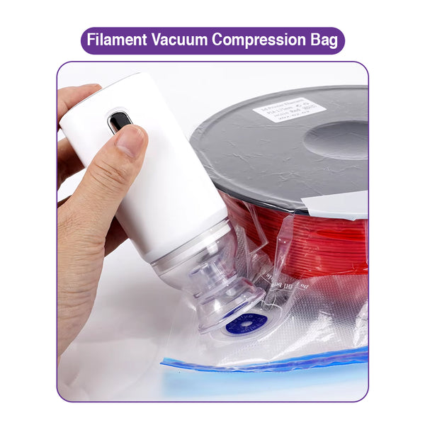 Filament Vacuum Compression Bag Kit with Electric Vacuum Pump