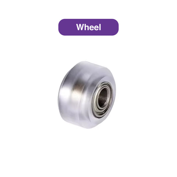 Transparent Color Pulley Wheel / V Whell (Inner Hole 5mm)